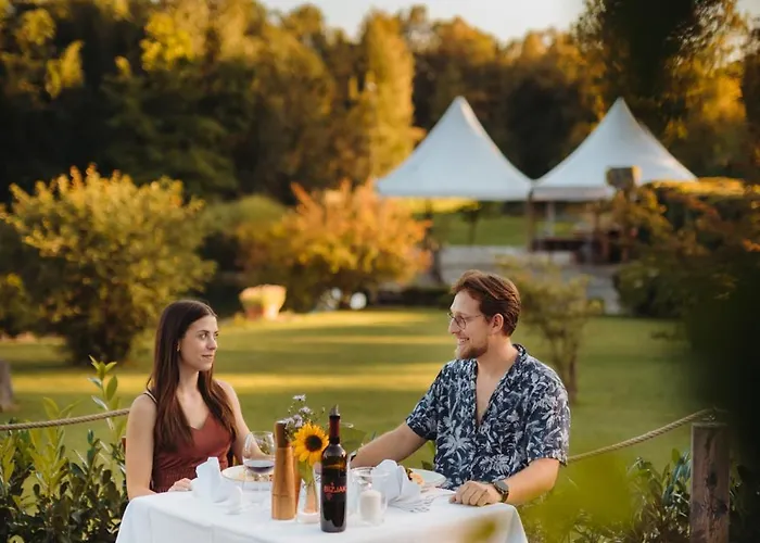 Luxusní stan Glamping Bizjak