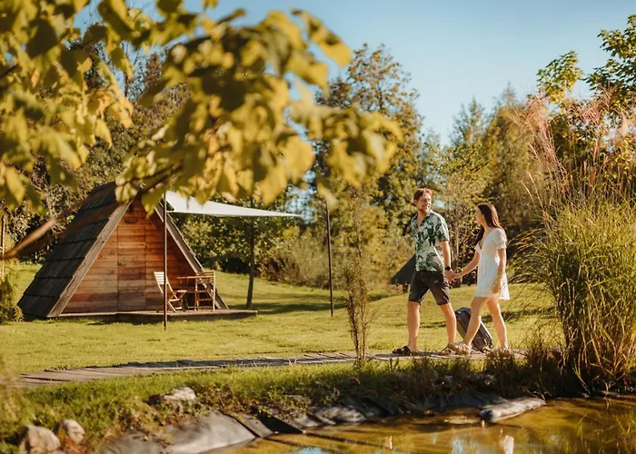 Luxusní stan Glamping Bizjak *